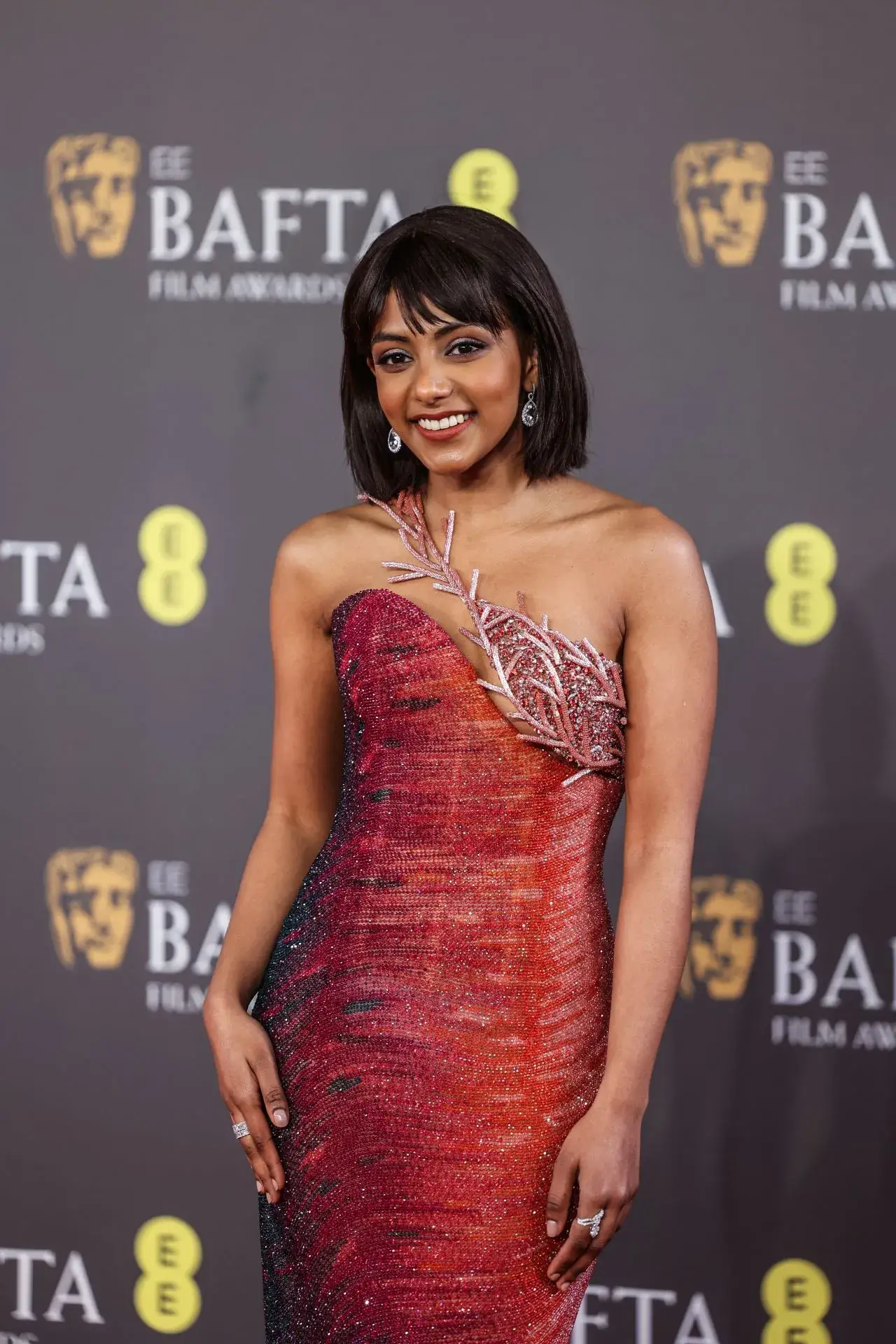 Charithra Chandran Images at 2024 EE BAFTA Film Awards in London